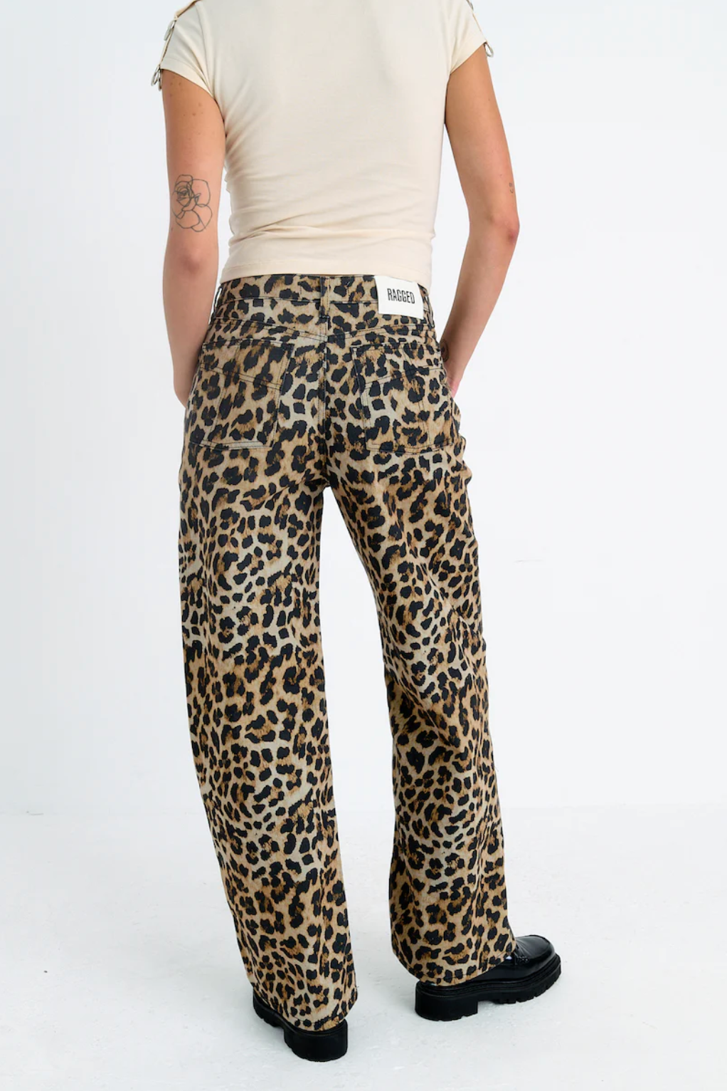 Shop The Ragged Priest The Ragged Priest Leopard Wash Release Jeans online at Spoiled Brat