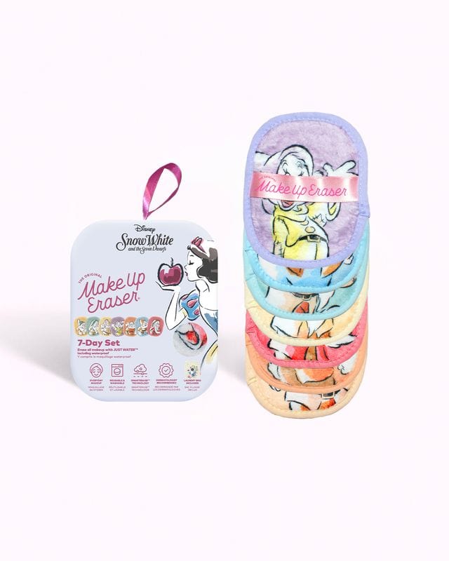Makeup Eraser Disney Snow White 7 Day Set Beauty Product by Makeup Eraser as seen on celebrities