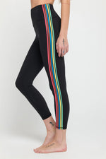 Shop Spiritual Gangster Spiritual Gangster Ada Stripe Leggings online at Spoiled Brat