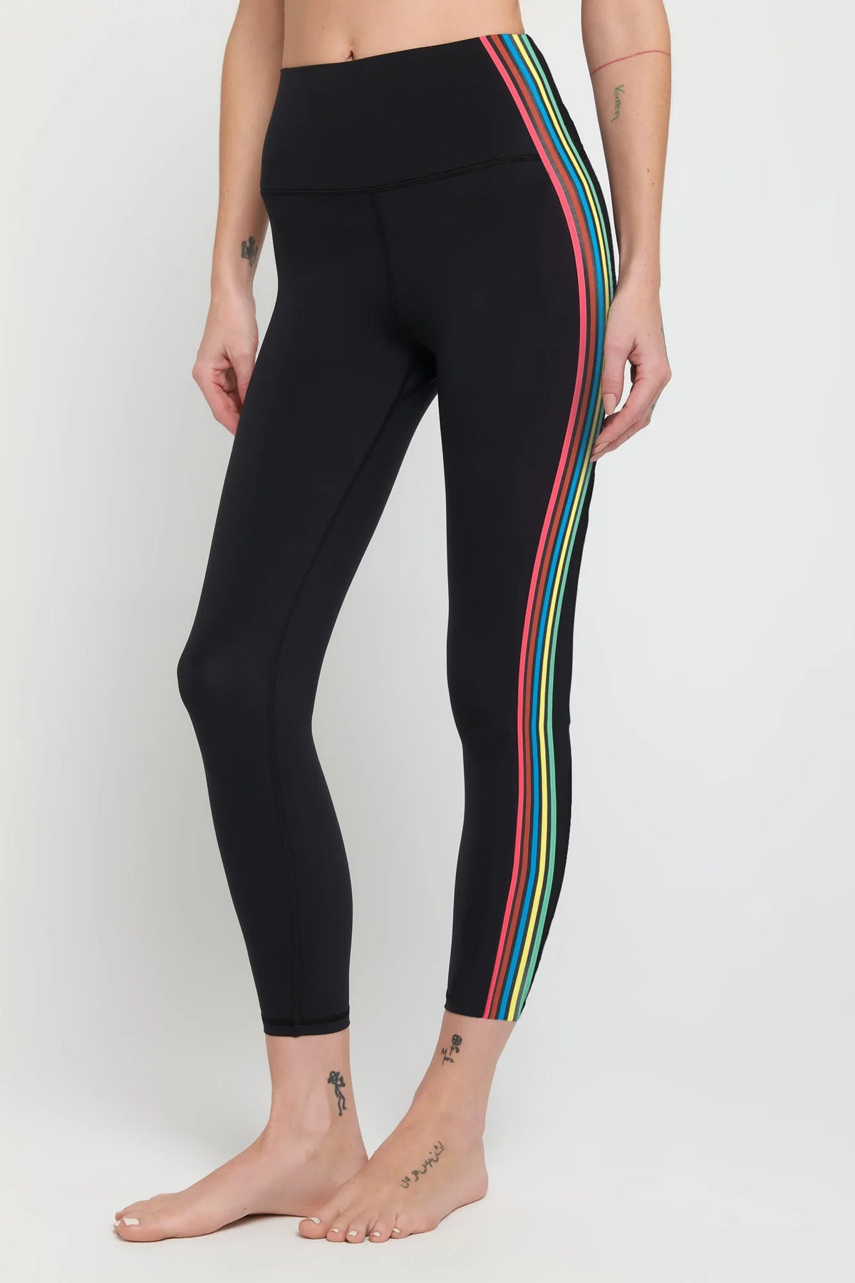 Shop Spiritual Gangster Spiritual Gangster Ada Stripe Leggings online at Spoiled Brat