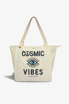 Spiritual Gangster Cosmic Vibes Yoga Tote Bag