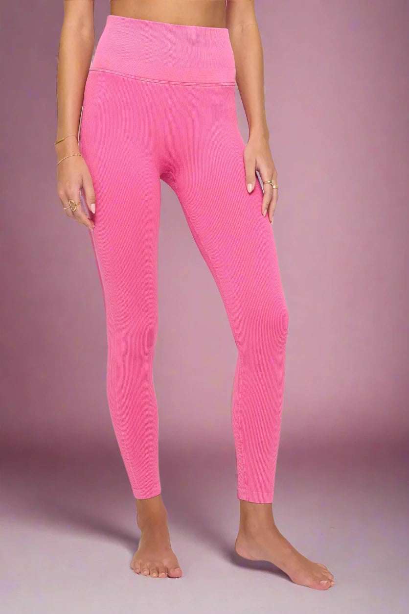 Spiritual Gangster Love Sculpt Seamless 7/8 Legging Leggings by Spiritual Gangster as seen on celebrities