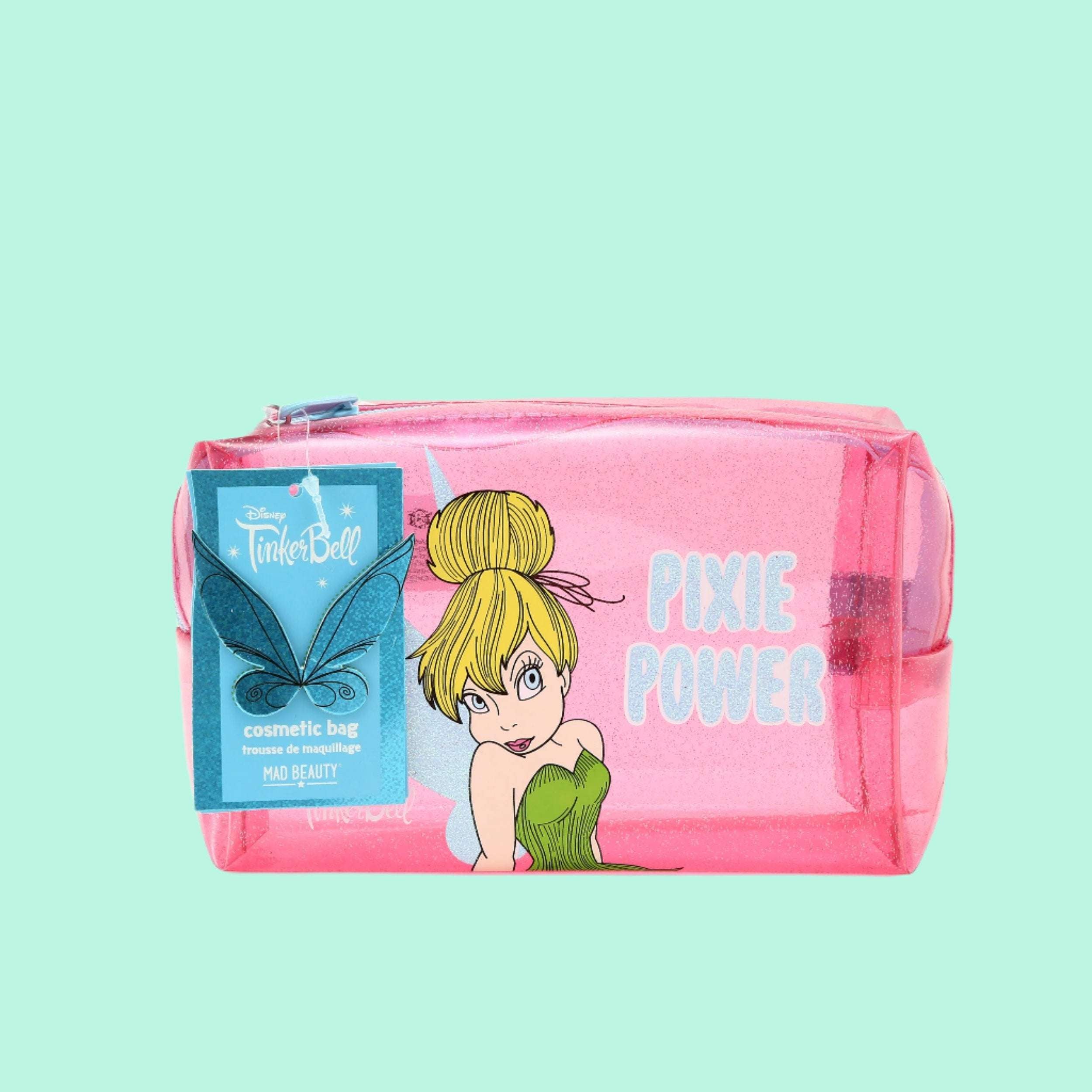 Disney Tinks Pixie Perfection Cosmetic Bag Cosmetic Case by Mad Beauty as seen on celebrities