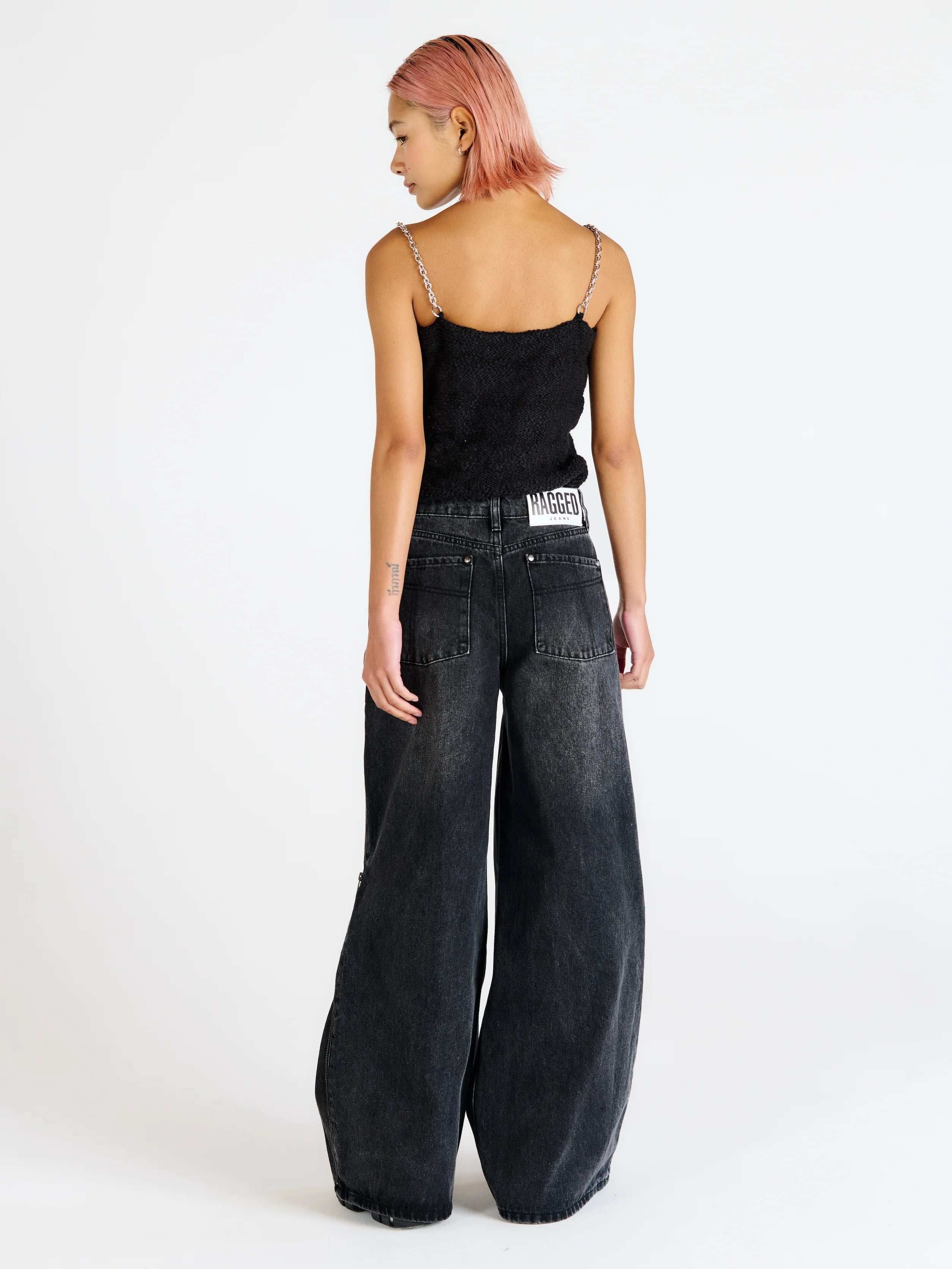 The Ragged Priest Jennifer Lace Knit Vest Top Vest Top by The Ragged Priest as seen on celebrities