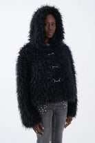 The Ragged Priest Julia Shaggy Faux Fur Coat