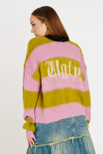 Shop The Ragged Priest The Ragged Priest Pretty Striped Knit Jumper online at Spoiled Brat