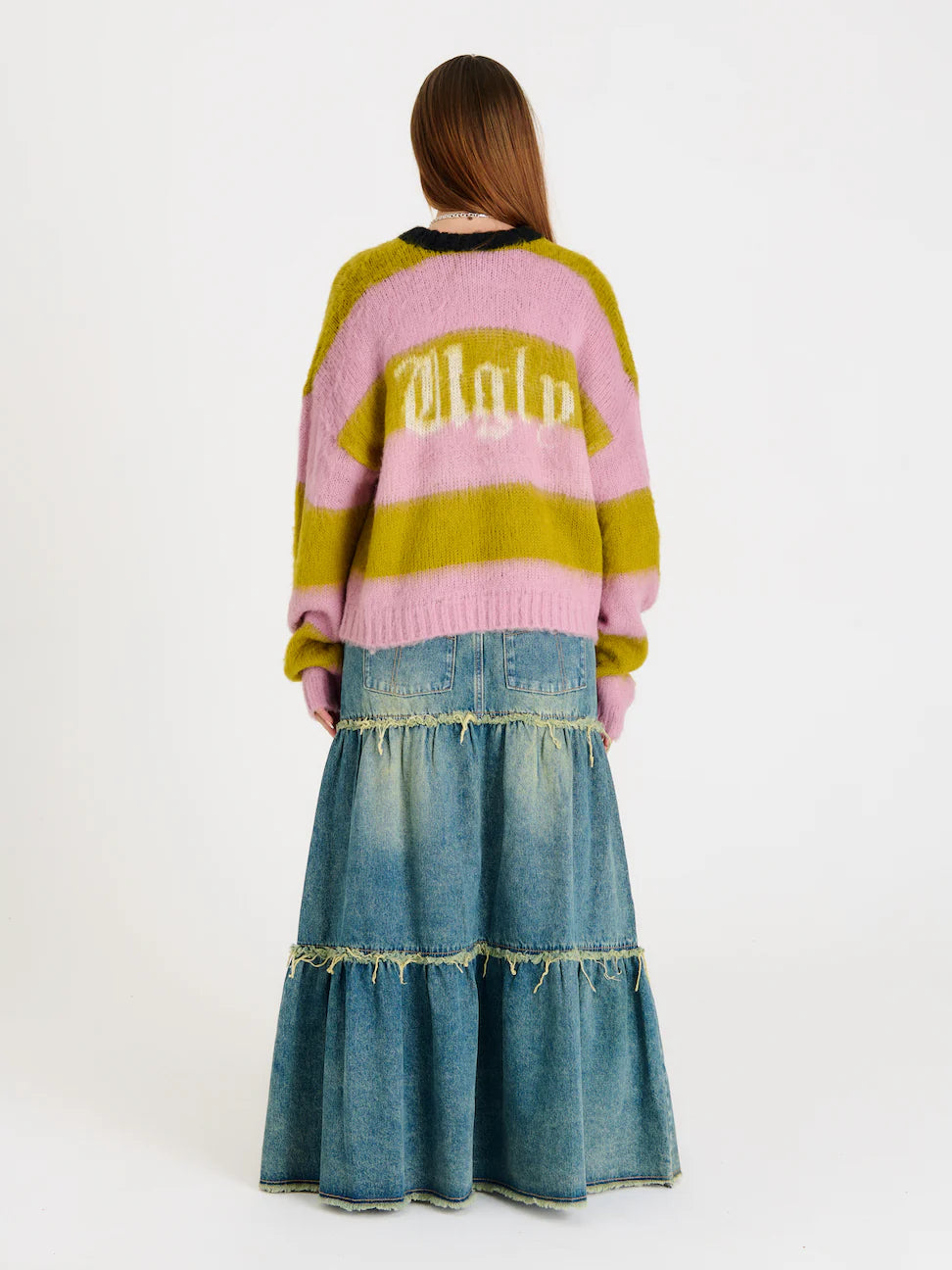 Shop The Ragged Priest The Ragged Priest Pretty Striped Knit Jumper online at Spoiled Brat