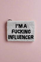 Tiana Designs Hand Beaded Im A Influencer Coin Purse Purse by Tiana New York as seen on celebrities