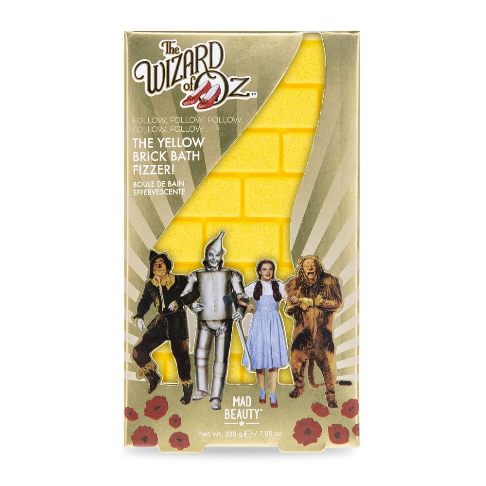 Shop Mad Beauty Warner Brothers Wizard Of Oz Yellow Brick Bath Fizzer online at Spoiled Brat