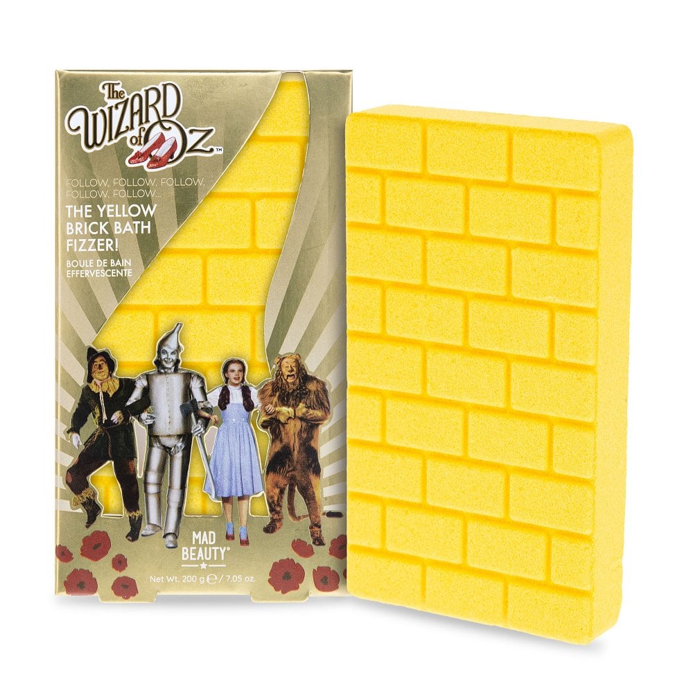 Shop Mad Beauty Warner Brothers Wizard Of Oz Yellow Brick Bath Fizzer online at Spoiled Brat