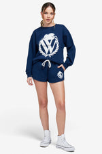 Shop Wildfox Wildfox 90s Crest Jules Shorts online at Spoiled Brat