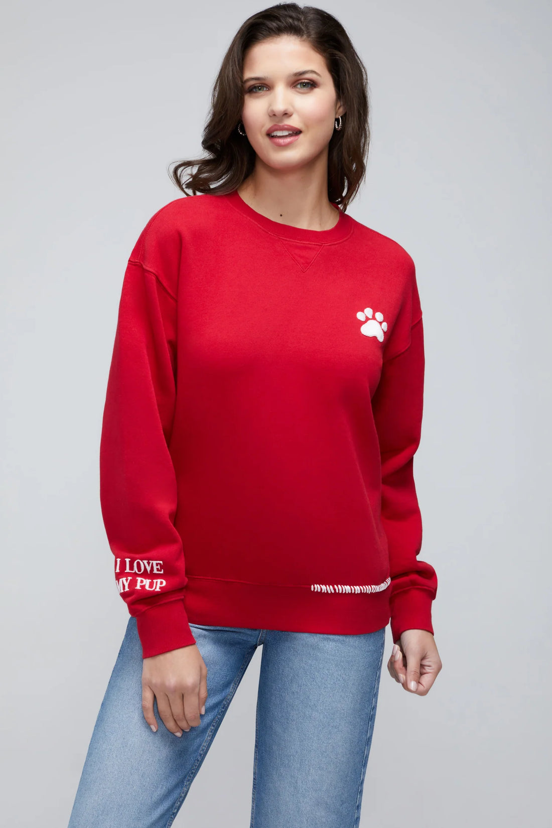 Shop Wildfox Love My Pup Cody Sweatshirt Online 