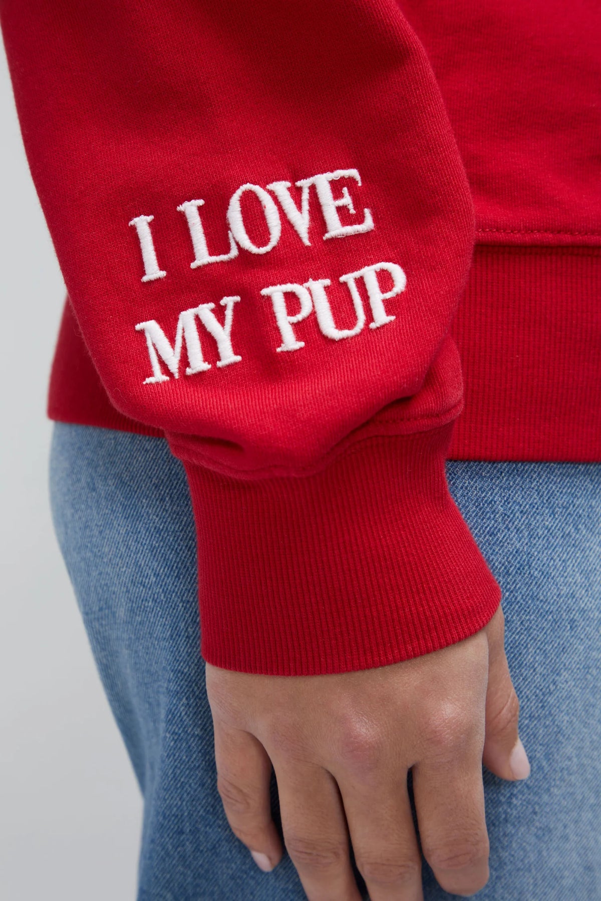 Shop Wildfox Wildfox Love My Pup Cody Sweatshirt online at Spoiled Brat