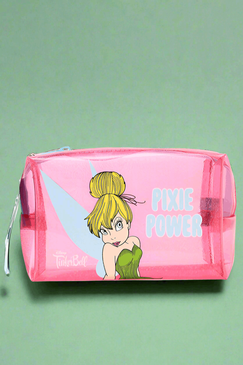 Disney Tinks Pixie Perfection Cosmetic Bag Cosmetic Case by Mad Beauty as seen on celebrities