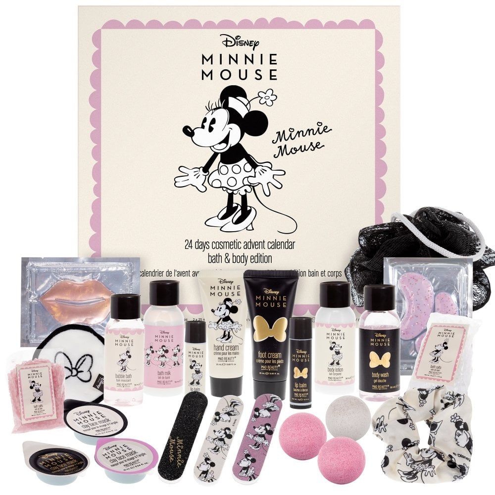 Shop Mad Beauty Disney Minnie Bow Magic 24 Day Advent online at Spoiled Brat