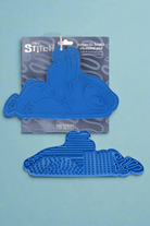 Disney Stitch Denim Cosmetic Brush Cleaning Pad Makeup Kit by Mad Beauty as seen on celebrities