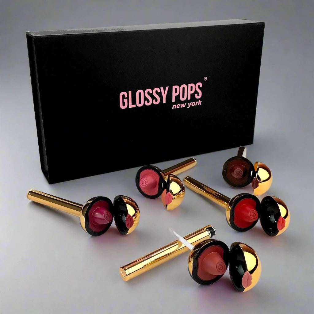 Shop Glossy Pops Glossy Pops The Soho Lip Gloss Set Lip Gloss for women – premium loungewear and festival fashion at Spoiled Brat