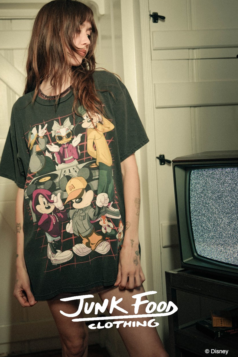 Shop Junk Food as seen on Sabrina Carpenter T-Shirt for women – premium loungewear and festival fashion at Spoiled Brat