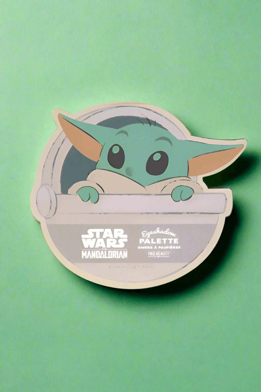Disney Star Wars Grogu Eyeshadow Palette Eyeshadow by Mad Beauty as seen on celebrities