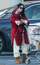 Boys Lie Heavenly Room Service PJ Printed Kimmy Pants as seen on Megan Fox