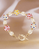 Sofia Richie x 8 Other Reasons Glass Bead Charm Bracelet by 8 Other Reasons – Bracelet – Gold | Spoiled Brat UK