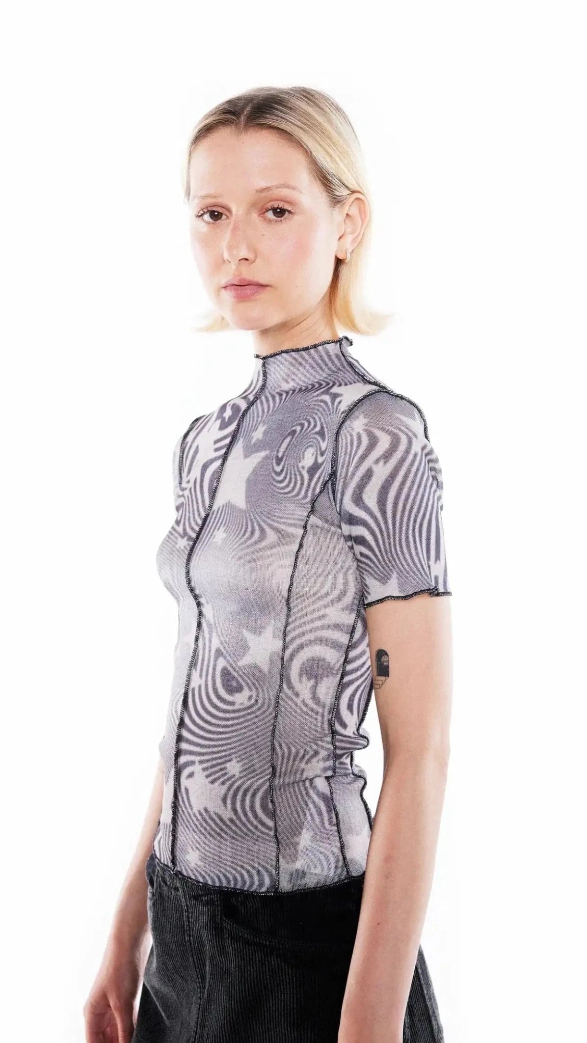 Basic Pleasure Mode Supernova Star Tee - Spoiled Brat