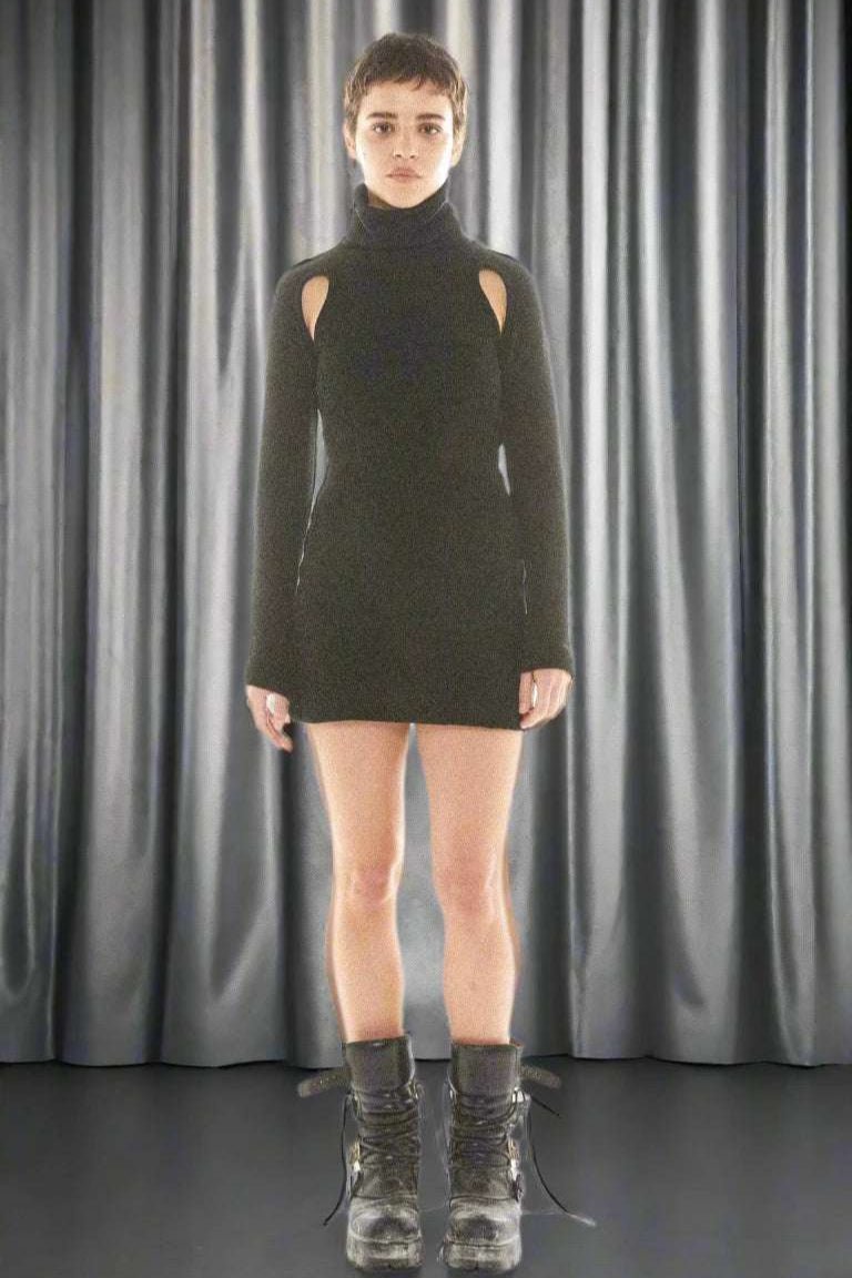 Basic Pleasure Mode Thunder Bodycon Dress - Spoiled Brat