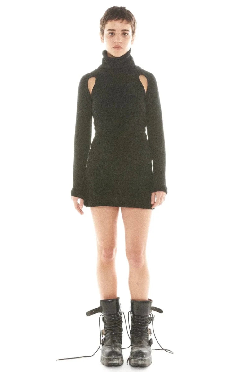 Shop Basic Pleasure Mode Basic Pleasure Mode Thunder Bodycon Dress Party Dress for women – premium loungewear and festival fashion at Spoiled Brat