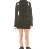 Shop Basic Pleasure Mode Basic Pleasure Mode Thunder Bodycon Dress Party Dress for women – premium loungewear and festival fashion at Spoiled Brat