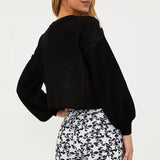 Shop Beach Riot Beach Riot Ava Silver Star Sweater as seen on Malin Andersson Sweater for women – premium loungewear and festival fashion at Spoiled Brat