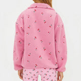 Shop Beach Riot Beach Riot Bennie Fleece Jacket as seen on Chloe Meadows Jacket for women – premium loungewear and festival fashion at Spoiled Brat