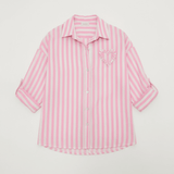 Shop Beach Riot Beach Riot Cassidy Prism Pink Blouse Shirt for women – premium loungewear and festival fashion at Spoiled Brat