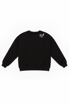 Shop Beach Riot Beach Riot Devyn Boo Black Sweatshirt Sweater for women – premium loungewear and festival fashion at Spoiled Brat