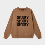 Shop Beach Riot Beach Riot Devyn Spooky Dusk Oversized Sweatshirt Sweater for women – premium loungewear and festival fashion at Spoiled Brat