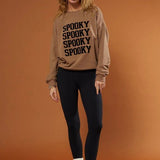 Shop Beach Riot Beach Riot Devyn Spooky Dusk Oversized Sweatshirt Sweater for women – premium loungewear and festival fashion at Spoiled Brat