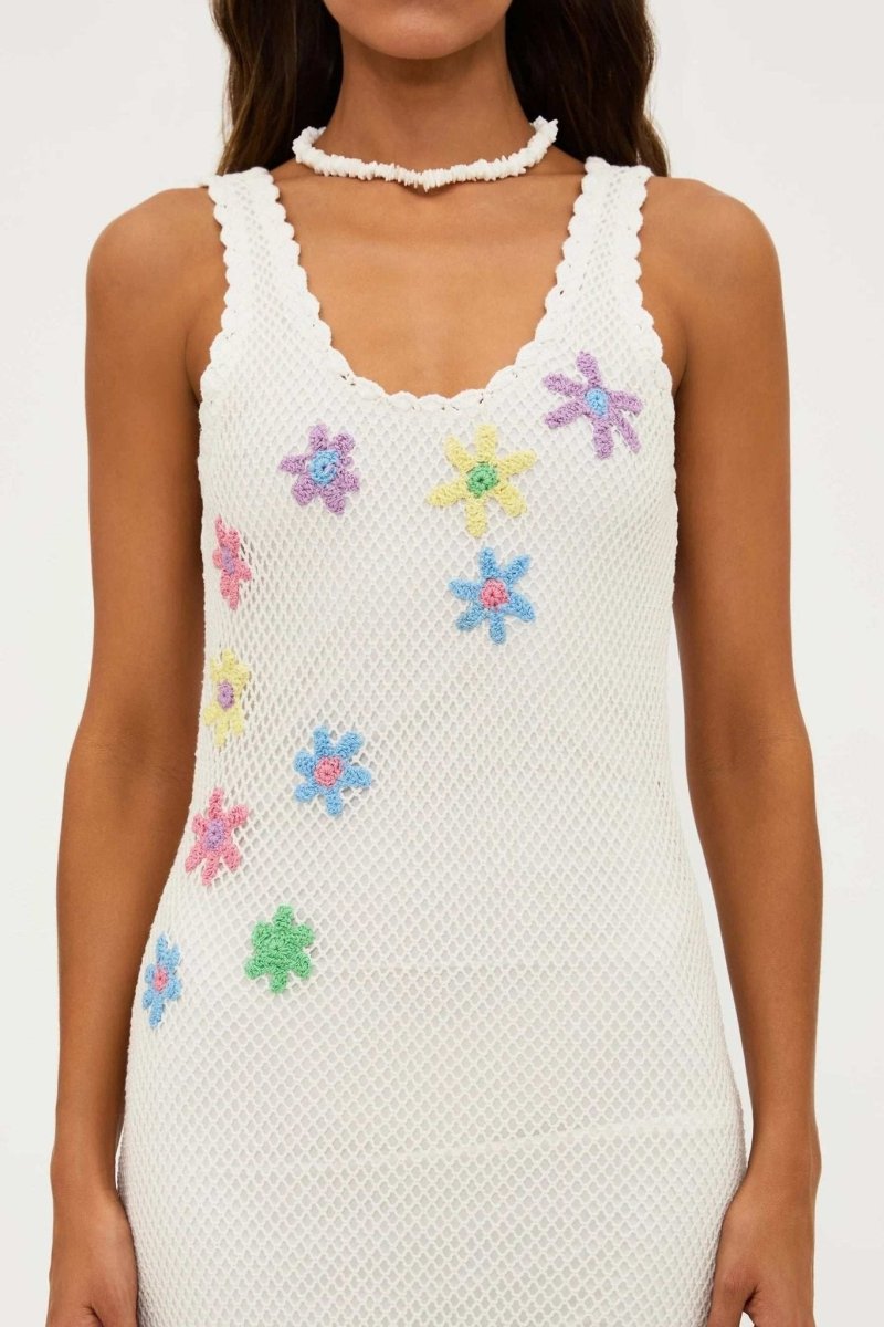 Shop Beach Riot Beach Riot Diana Spring Crochet Dress Dress for women – premium loungewear and festival fashion at Spoiled Brat