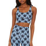 Shop Beach Riot Beach Riot Leah Disco Star Gym Crop Top Crop Top for women – premium loungewear and festival fashion at Spoiled Brat