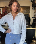 Shop Beach Riot Beach Riot Libby Winter Star Gym Crop Top as seen on Malin Andersson Crop Top for women – premium loungewear and festival fashion at Spoiled Brat