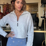 Shop Beach Riot Beach Riot Libby Winter Star Gym Crop Top as seen on Malin Andersson Crop Top for women – premium loungewear and festival fashion at Spoiled Brat