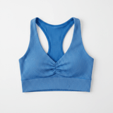 Shop Beach Riot Beach Riot Mindy Gym Top in Imperial Two Tone Rib Crop Top for women – premium loungewear and festival fashion at Spoiled Brat