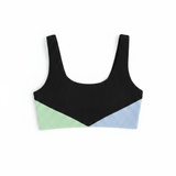 Shop Beach Riot Beach Riot Nora Pretty Pastels Sports Crop Top as seen on Sarah Jayne Dunn Crop Top for women – premium loungewear and festival fashion at Spoiled Brat