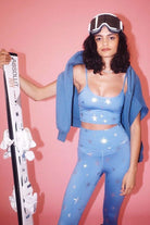 Beach Riot Piper Winter Star Sport Leggings as seen on Malin Andersson Leggings by Beach Riot as seen on celebrities