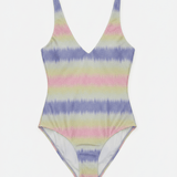 Shop Beach Riot Beach Riot Reese One Piece Cotton Candy Ombre Shine Swimsuit Swimsuit for women – premium loungewear and festival fashion at Spoiled Brat