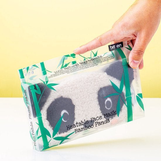 Shop Bitten Bitten Design Heatable Panda Face Mask Face Mask for women – premium loungewear and festival fashion at Spoiled Brat