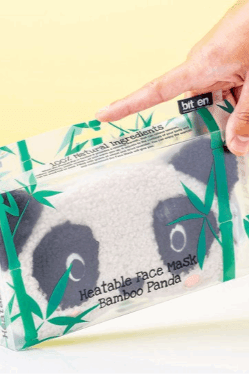 Shop Bitten Bitten Design Heatable Panda Face Mask Face Mask for women – premium loungewear and festival fashion at Spoiled Brat