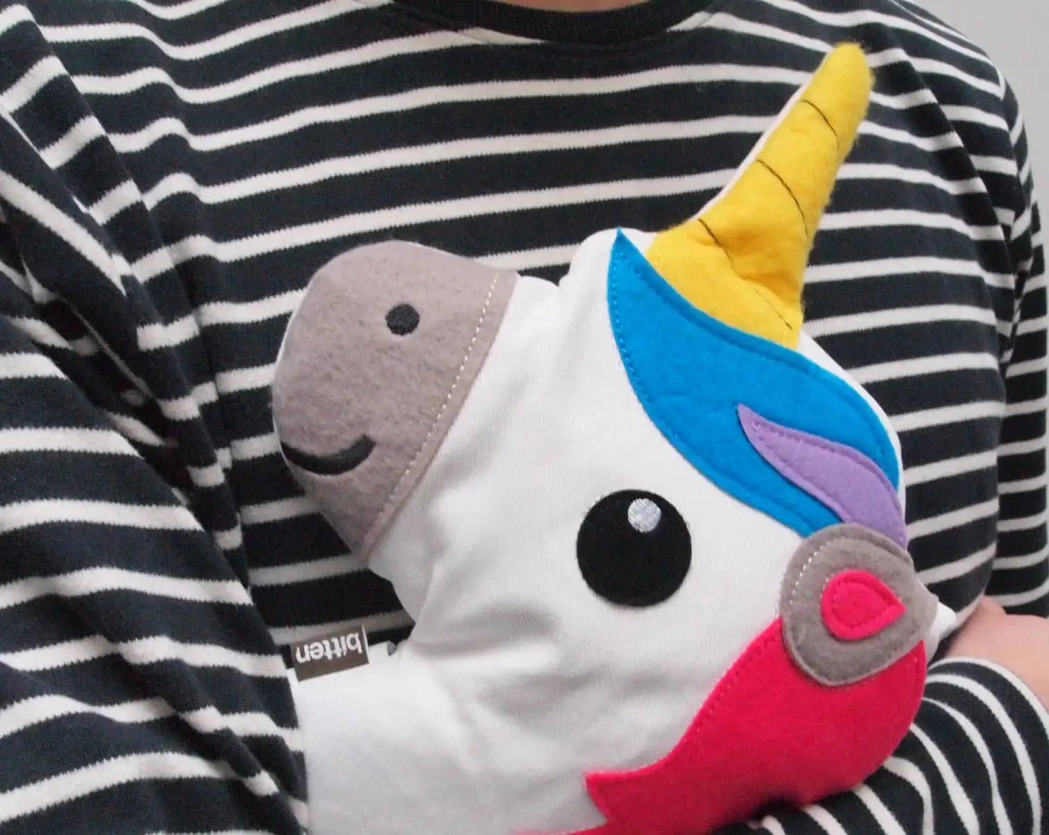 Bitten Design Huggable Unicorn Head - Spoiled Brat