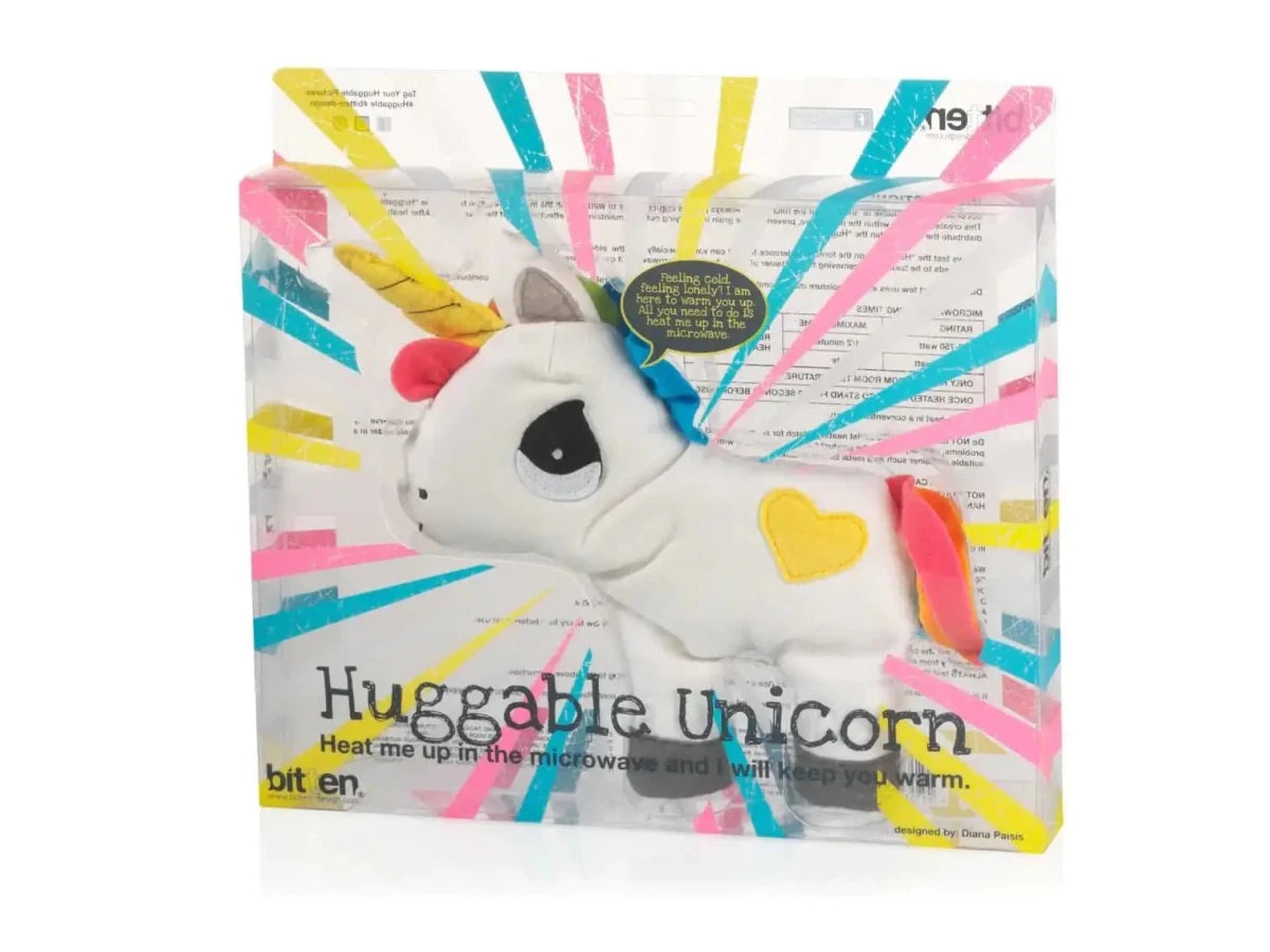 Shop Bitten Bitten Design Huggable Unicorn Hot Water Bottle for women – premium loungewear and festival fashion at Spoiled Brat