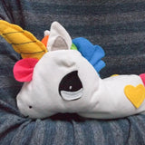 Shop Bitten Bitten Design Huggable Unicorn Hot Water Bottle for women – premium loungewear and festival fashion at Spoiled Brat