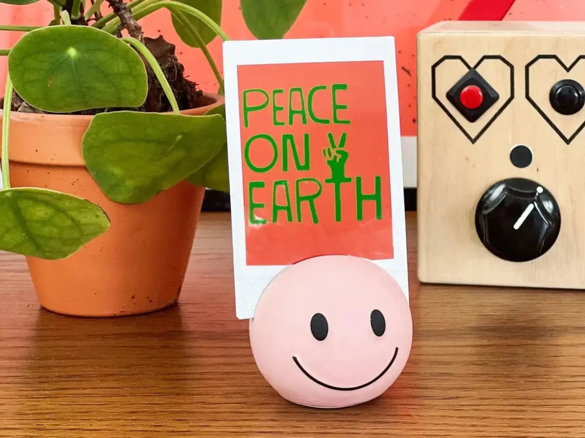 Shop Bitten Bitten Happy Sad Mood Photo Holder Planter for women – premium loungewear and festival fashion at Spoiled Brat