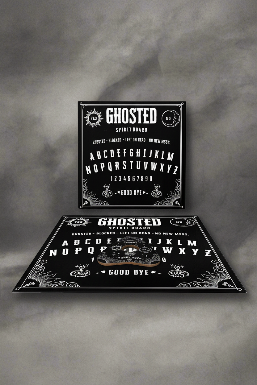 Shop Bored Sheep Bored Sheep Ghosted Spirit Board Game for women – premium loungewear and festival fashion at Spoiled Brat